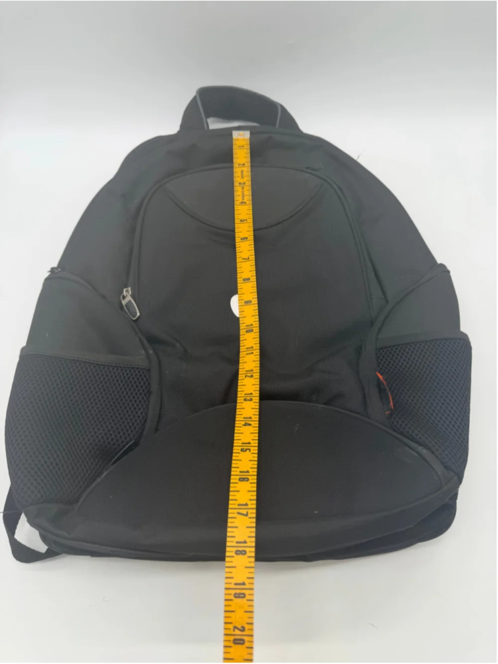 Apple Logo Black Backpack Large